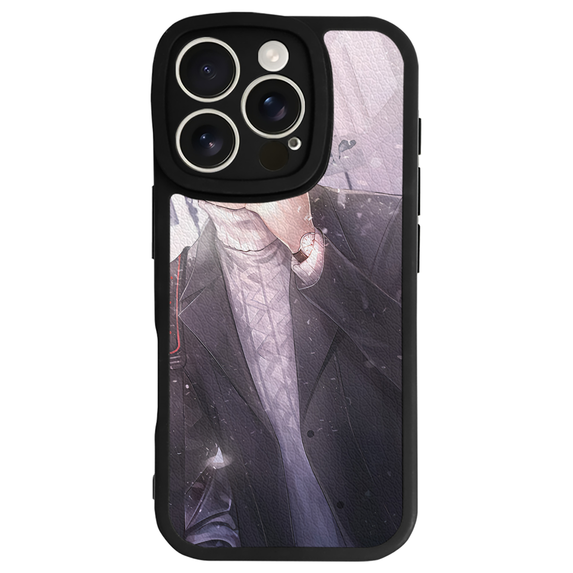 （画像用） ハイキュー!! Haikyu!! 【iPhone 16シリーズ対応】シリコンスマホケース（レザー調） 材質：シリコン
